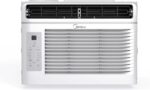 Midea MAW05R1JWT-B Electronic 5K 5,000 BTU, 3-in-1 Fan/Dehumidifier Window AC Unit, Easycool Air Conditioner with Remote Control, Cools up to 150 Sq. Ft, Fits Bedroom, Study, Office, White - Image 2