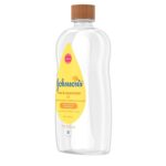 Johnson's Baby Oil, Mineral Oil Enriched with Shea & Cocoa Butter to Prevent Moisture Loss, Hypoallergenic, 20 fl. oz - Image 4