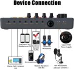 Podcast Equipment Bundle, 48V Condenser Microphone Bundle with 3 Custom Sound Effect Buttons, Podcast Microphone Recording Studio Package for Podcasting Live Streaming Singing PC Mobile TikTok YouTube - Image 8