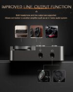 MECHEN M30 HiFi MP3 Player, Lossless DSD High Resolution Digital Audio Music Player, High-Res Portable Audio Player with 64GB Memory Card (Gray) - Image 6