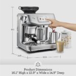 Breville Barista Touch Impress Espresso Machine BES881BSS, Brushed Stainless Steel - Image 8