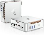 KAMRUI GK3Plus Mini PC Computer, W-11 Pro 12th Alder Lake N97 Mini PC (up to 3.6GHz), 8GB DDR 256GB M.2 SSD, Mini Desktop Computers Support Gigabit Ethernet, 2xHDMI+VGA 4K Triple Display/WiFi/BT - Image 2
