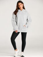 Trendy Queen Womens Oversized Hoodies Fleece Sweatshirts Fall Fashion 2025 Pullover Sweaters Winter Clothes - Image 6