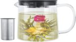 Glass Teapot with Removable Infuser, 1000ml/33OZ Stovetop Safe Tea Kettle for Blooming & Loose Leaf Tea, Premium Gift Box - Image 7