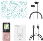 AGPTEK A02S 16GB MP3 Player, 70 Hours Playback Lossless Sound Music Player, Supports up to 128GB, Rose Gold - Image 8