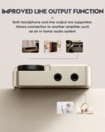 MECHEN M30 HiFi MP3 Player, Lossless DSD High Resolution Digital Audio Music Player, High-Res Portable Audio Player with 64GB Memory Card (Gold) - Image 6