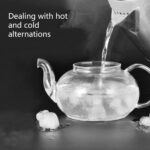 Glass Teapot Stovetop Safe-Clear Teapot with Removable Infuser-Loose Leaf and Blooming Tea Maker (20.3oz) - Image 10