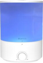 BlueHills Premium 4000 ml XL Essential Oil Diffuser 4L 4 Liter 70 Hour Run Humidifier Aromatherapy 1 Gallon Big Capacity High Mist Output for Large Room Home Mood Lights Long Run Diffuser White E401 - Image 2