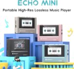 SnowSky/FiiO Echo MINI HiFi Bluetooth MP3 Player, 15Hours Playback, Independent Volume Control with 3.5mm/4.4mm Headphones Outputs (Titanium Gold) - Image 4