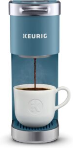 Keurig K-Mini Plus Single Serve K-Cup Pod Coffee Maker, with 6 to 12oz Brew Size, Stores up to 9 K-Cup Pods, Travel Mug Friendly, Evening Teal - Image 2