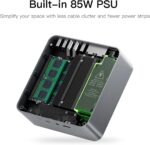 Beelink EQI12 Mini PC - Intel 12th Gen Core i5 1235U (10C/12T) up to 4.4GHz,32GB DDR4 RAM 1TB SSD,4K Dual Display,Dual LAN,USB3.0,WiFi6,BT5.2 - Mini Computer Support Win 11 Pro - Image 9