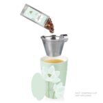 Tea Forte Lotus Single Steeps Loose Leaf Premium Tea Gift Set Sampler, 15 Count 3 of Each Assorted Blends, Pre-Portioned Single Serve Pouches, Steeps 12 oz - Image 8