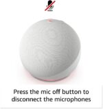 Amazon Echo Dot (newest model), Vibrant sounding Alexa speaker, Great for bedrooms, dining rooms and offices, Glacier White - Image 7