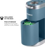 Keurig K-Mini Plus Single Serve K-Cup Pod Coffee Maker, with 6 to 12oz Brew Size, Stores up to 9 K-Cup Pods, Travel Mug Friendly, Evening Teal - Image 8