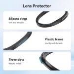 AMVR Glasses Spacer Compatible with Oculus Quest 3S/Quest 2/Rift S Accessories, Soft Silicone Anti-Scratch Ring, Protect VR Lens and Prescription Glasses from scratchings（Not Compatible with Quest 3） - Image 5