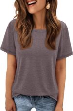 ATHMILE Womens T Shirt Summer Tops Short Sleeve Fashion School Teachers Clothes 2025 Spring Beach Vacation Trendy - Image 4