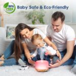 Essential Oil Diffuser, YIKUBEE Oil Diffuser, 500ml Humidifier, Diffusers for Home, Aromatherapy Diffuser with Remote Control, Diffusers for Essential Oils Large Room - Image 5