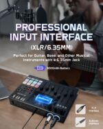 ALABS Fxcaster Podcast Equipment Bundle - All-in-One Podcasting Starter Setup with 7-Channel Soundboard, Audio Interface, and 25mm Diaphragm XLR Microphone for Live Streaming, Recording, and TikTok - Image 4