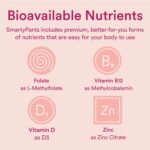 SmartyPants Women's Multivitamin Gummies, Sugar Free: Biotin, Methylfolate, Omega 3 (ALA), Vitamin D3, C, Vitamin B12, B6, A, K & Zinc, Inositol, Gluten Free, 60 Count (20 Day Supply) - Image 9