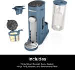Ninja Pods & Grounds Single-Serve Coffee Maker, K-Cup Pod Compatible, 56-oz. Reservoir, 6-oz. Cup to 24-oz. Travel Mug Brew Sizes, Iced Coffee Maker, Blue, PB041BL - Image 9