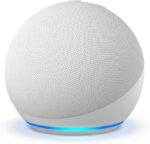 Amazon Echo Dot (newest model), Vibrant sounding Alexa speaker, Great for bedrooms, dining rooms and offices, Glacier White - Image 3