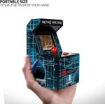My Arcade Retro Machine Playable Mini Arcade: 200 Retro Style Games Built In, 5.75 Inch Tall, Powered by AA Batteries, 2.5 Inch Color Display, Speaker, Volume Control - Image 5