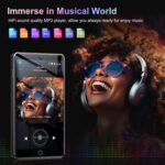 80GB MP3 Player with Bluetooth and Camera, Android 13 OS MP3 & MP4 Player with 4" Touchscreen and Speaker, Spotify Music Player with Audible, FM Radio, Amazon Music, Play Store - Image 4