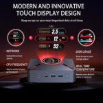 Mini PC Win11 Pro, Mini Computers Core i9-12900HK (14C/20T, up to 5.0GHz) 32GB DDR4,DP/HDMI 8K/4K,1TB PCIe 3.0 SSD, WiFi 6, BT 5.2 Desktop Computers for Office & Business(32GB+1TB) - Image 4