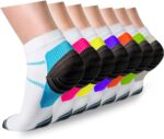 ACTINPUT Compression Socks Plantar Fasciitis for Women Men - 8-15 mmHg Best for Athletic,Support,Flight Travel,Nurses,Hiking - Image 2