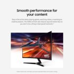 Samsung 27" Essential S3 (S36GD) Series FHD 1800R Curved Computer Monitor, 100Hz, Game Mode, Advanced Eye Comfort, HDMI and D-sub Ports, LS27D366GANXZA, 2024 - Image 6