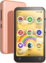 TIMMKOO 80GB Kids MP3 Player with Bluetooth, Parental Controls, Pre-Installed Spotify, Spotify Kids, Audible, 4" WiFi MP3 MP4 Music Player Up to 1TB (Orange) - Image 2