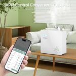 2025 Upgraded 3500 Sq.Ft Smart Scent Machine - HVAC System, Whole House Aroma & Hotel Collection Diffuser, Waterless Essential Oil Diffuser for Home, Office, 600ML Capacity, Cold Air Tech (White) - Image 9