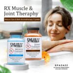 Spazazz Aromatherapy Spa and Bath Salts Crystals RX Therapy Collection 2 Pack Bundle- One 19 Oz Jar Each Spazazz Muscle Therapy and Joint Therapy- Dead Sea Bath Salt Crystals - Image 5