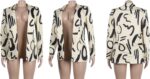 Casual Blazers for Women Fall Long Sleeve Open Front Business Work Blazer Jacket Plus Size - Image 6