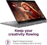 Lenovo Yoga 7 7i 2-in-1 Laptop (16" FHD+ Touchscreen, AMD Ryzen 7 8840HS (Beat i7-1355U), 16GB DDR5 RAM, 1TB SSD) AI PC, Backlit, Fingerprint, FHD IR Webcam, Win 11 Pro w/ Copilot, Arctic Grey - Image 5