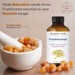 Majestic Pure Frankincense Essential Oil with Glass Dropper - Huge 4 Fl Oz - 100% Pure and Natural Frankincense Oil - Premium Grade Essential Oils for Diffuser, Aromatherapy, Soap and Candle Making - Image 4