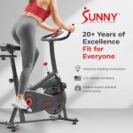 Sunny Health & Fitness ACTIVE Series Smart Exercise Bike with SunnyFit App Connection - Image 9