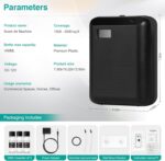 Scent Air Machine Starter Kit – Waterless Essential Oil Diffuser for Home & Commercial Use, Hotel Scent Diffuser with Bluetooth/WiFi Control, 2000 sq.ft Coverage, Wall-Mount & Desktop (400ml Capacity) - Image 9