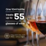 Drop It Wine Drops, Original - 10 mL Bottle - Naturally Reduces Sulfites and Tannins in Red, White & Sparkling Wines - Portable & Easy to Use - Treats Up to 55 Glasses or 9 Bottles of Wine - USA Made - Image 7