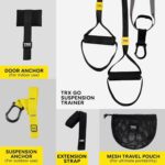 TRX GO Suspension Trainer, At Home, Portable Gym Workout, For Strength Training, Full Body Exercise Equipment - Image 7