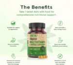 DEVA Tiny Tablets Vegan Multivitamin for Women & Men 2-Pack with Iron, Vitamin C, E, B Complex Vitamins, Zinc, 90 Tablets Each - Image 7