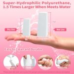 108 Pcs New Makeup Sponges Wedges for Face Foundation, Latex-Free Triangle Cosmetic Make Up Sponge for Flawless Application and Blending, Beauty Blender for All Skin Types with Two Pouches - Image 5