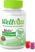 Kids Multivitamin Gummies - Sugar Free, Vegan, Non-GMO, Vitamin A, D, B6, B12 and C - No Artificial Sweeteners, Gluten-Free, Gelatin-Free - 60 Count (30 Day Supply) - Image 2