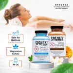 Spazazz Aromatherapy Spa and Bath Salts Crystals RX Therapy Collection 2 Pack Bundle- One 19 Oz Jar Each Spazazz Muscle Therapy and Joint Therapy- Dead Sea Bath Salt Crystals - Image 8