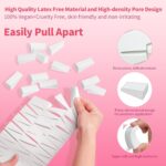 108 Pcs New Makeup Sponges Wedges for Face Foundation, Latex-Free Triangle Cosmetic Make Up Sponge for Flawless Application and Blending, Beauty Blender for All Skin Types with Two Pouches - Image 3
