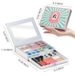 Color Nymph All-in-One Makeup Kit - Perfect for Women, Teens, and Beginners! Unlock Endless Possibilities with 24 Gorgeous Shades of Matte and Shimmer Eyeshadow, Highly Pigmented Lip Glosses, Eyeliner - Image 4
