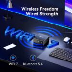 GEEKOM IT15, The Most Powerful Mini PC with Intel Ultra 9 285H (15th Gen) | 32GB DDR5 | 2TB SSD | Intel Arc 140T GPU (99 Tops) | WiFi 7 | 8K Quad Display | Windows 11 Pro/Editing/Programming/Gaming - Image 6