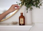 Craft & Kin Lily & Jasmine Diffuser Reed Diffuser | All Natural Essential Oil & 8 Rattan Scent Sticks | Reed Diffusers for Home, Bathroom | Long Lasting Home Fragrance in Amber Glass, 5.75oz - Image 7