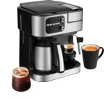 Cuisinart Coffeemaker, Coffee Center Barista Bar 4-In-1 Coffee Machine, Single-Serve Coffee, Espresso & Nespresso Capsule Compatible, 12-Cup Thermal Carafe, Black, SS-4N1T - Image 3