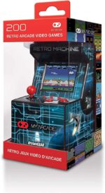 My Arcade Retro Machine Playable Mini Arcade: 200 Retro Style Games Built In, 5.75 Inch Tall, Powered by AA Batteries, 2.5 Inch Color Display, Speaker, Volume Control - Image 3